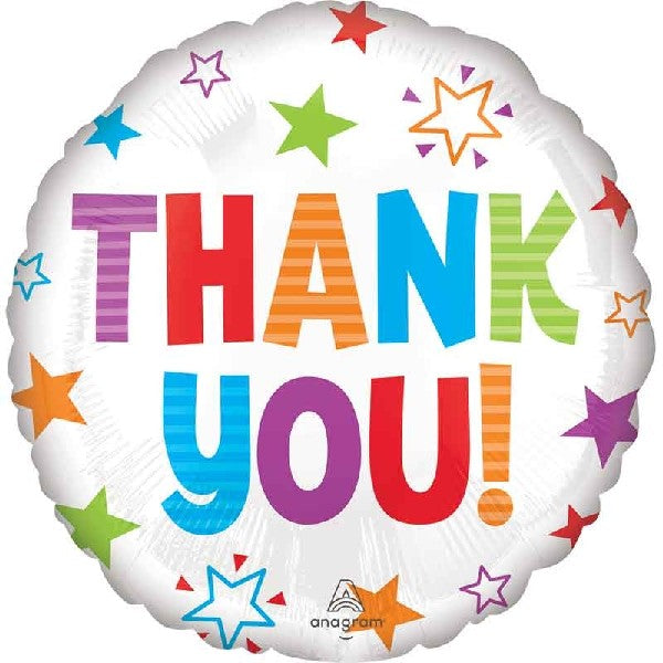 18IN THANK YOU BALLOON 026635430081
