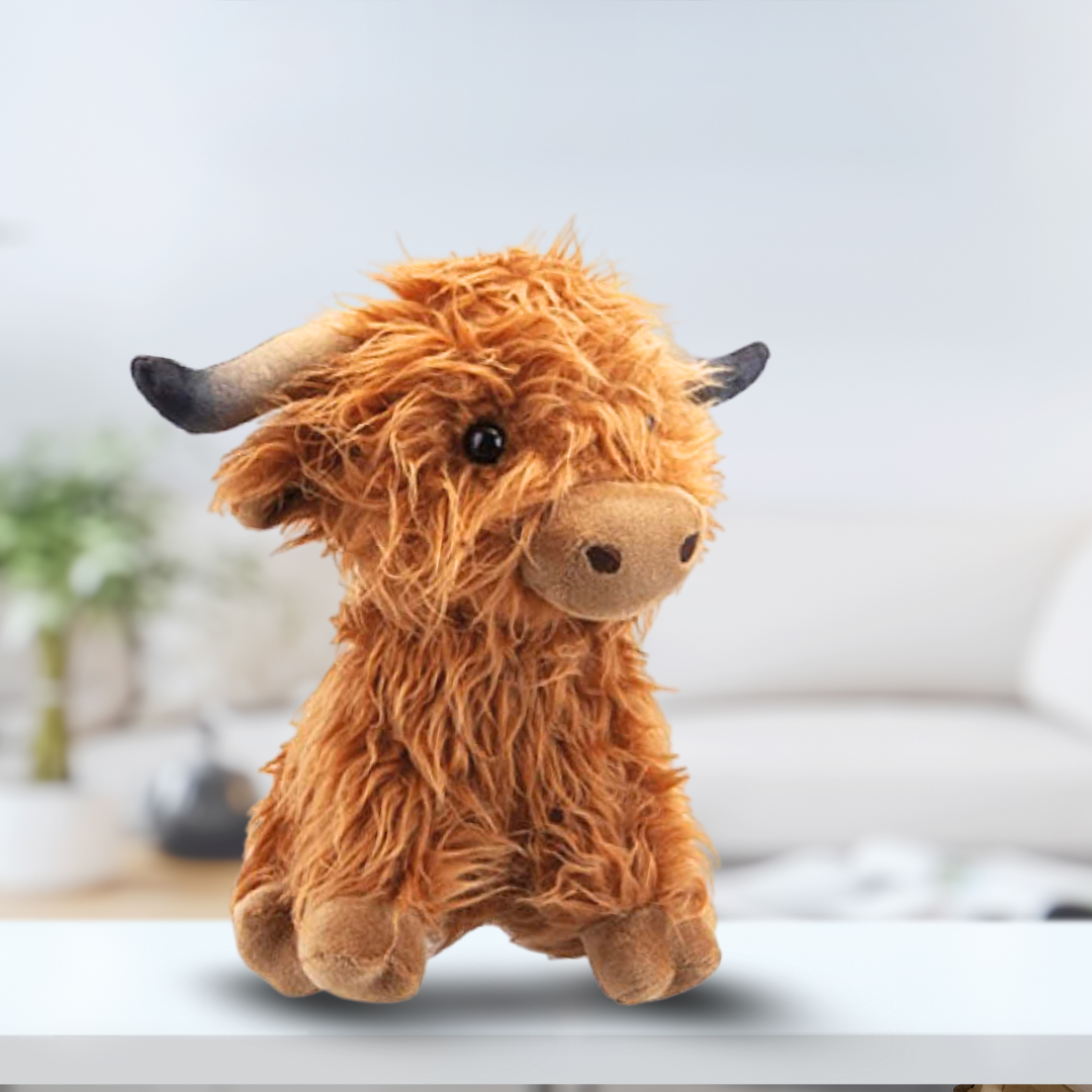 Highland cow plush toy 23 cm