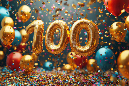 Birthday balloons