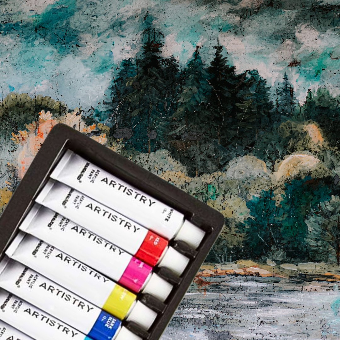 Artistry Acrylic Paints (12ml) 12 Pack