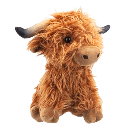 Highland cow plush toy 23 cm